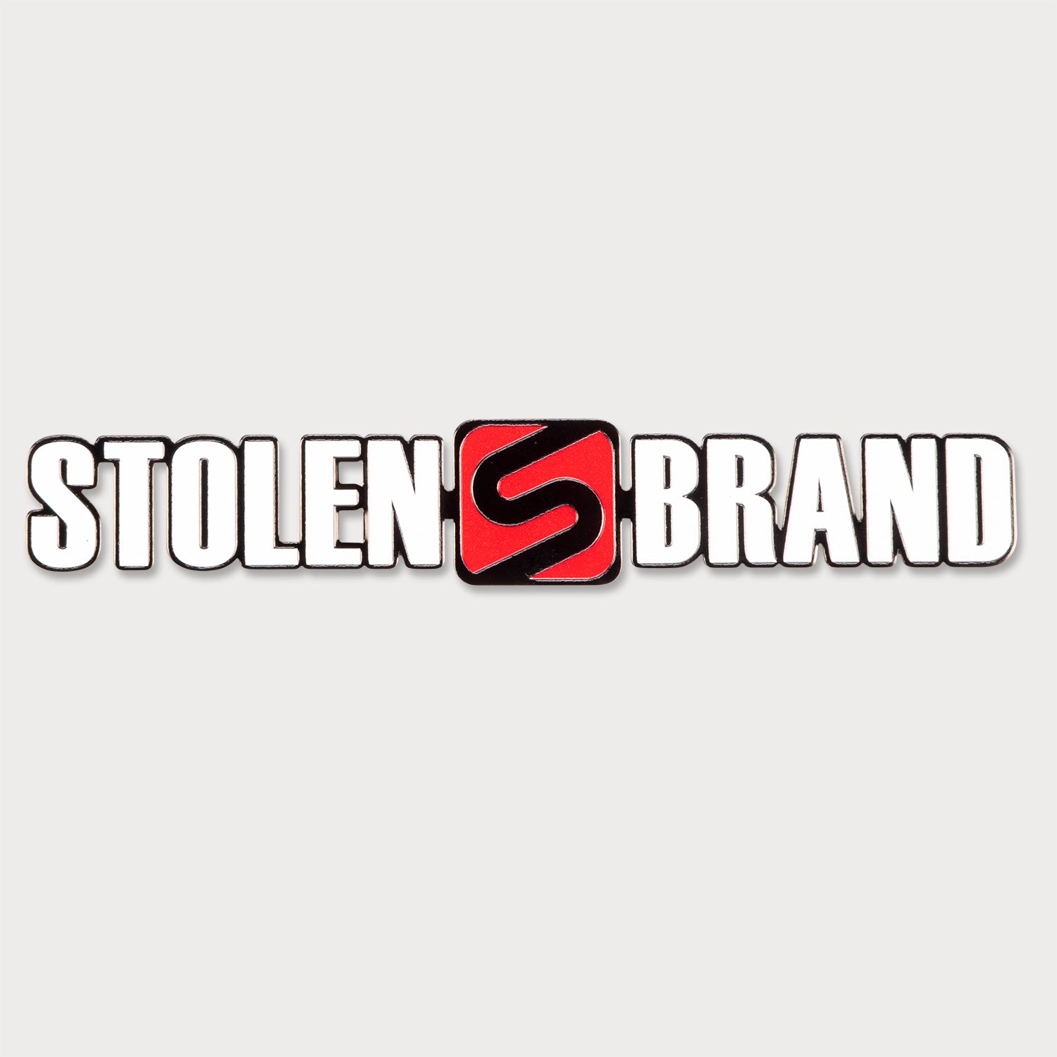 STOLEN BRAND METAL BADGE